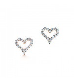 Tiffany Solitaire diamond earrings