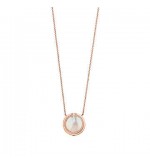 Diamond and Pearl Shell Necklace