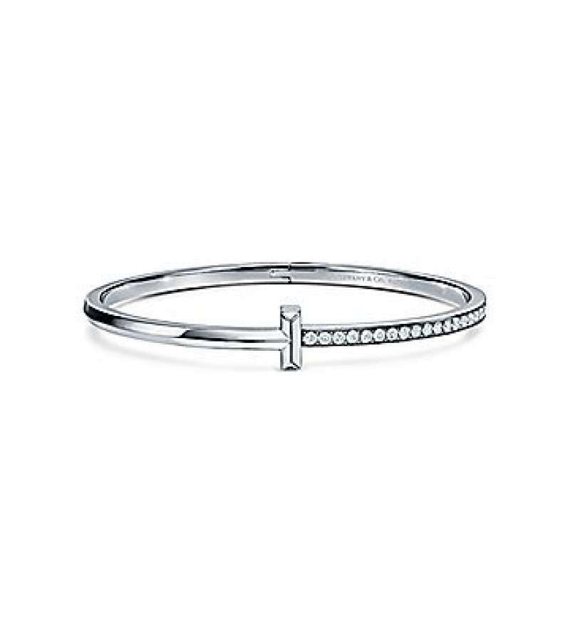 T1 diamond narrow bracelet